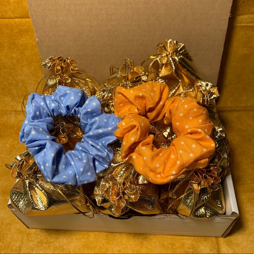 Scrunchie 12 Day Advent Calendar Polka Dots